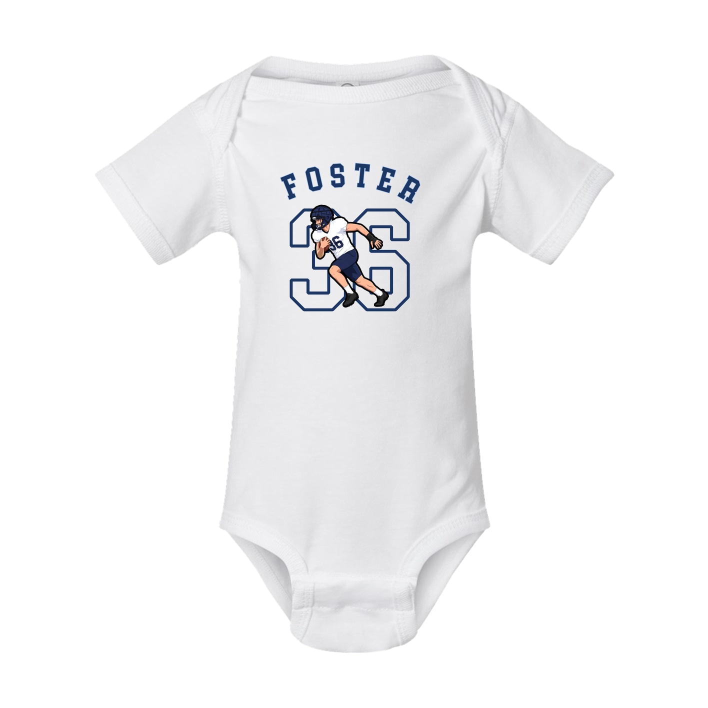Baby Onesie — Shirsey Arch in White
