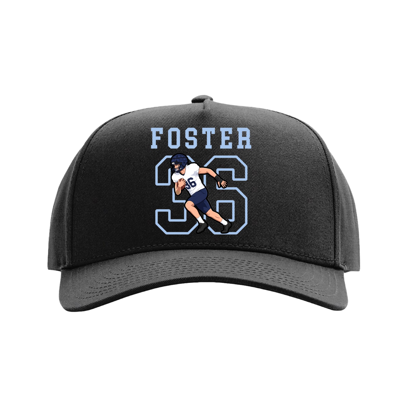 Full Fabric Five-Panel Champ Cap