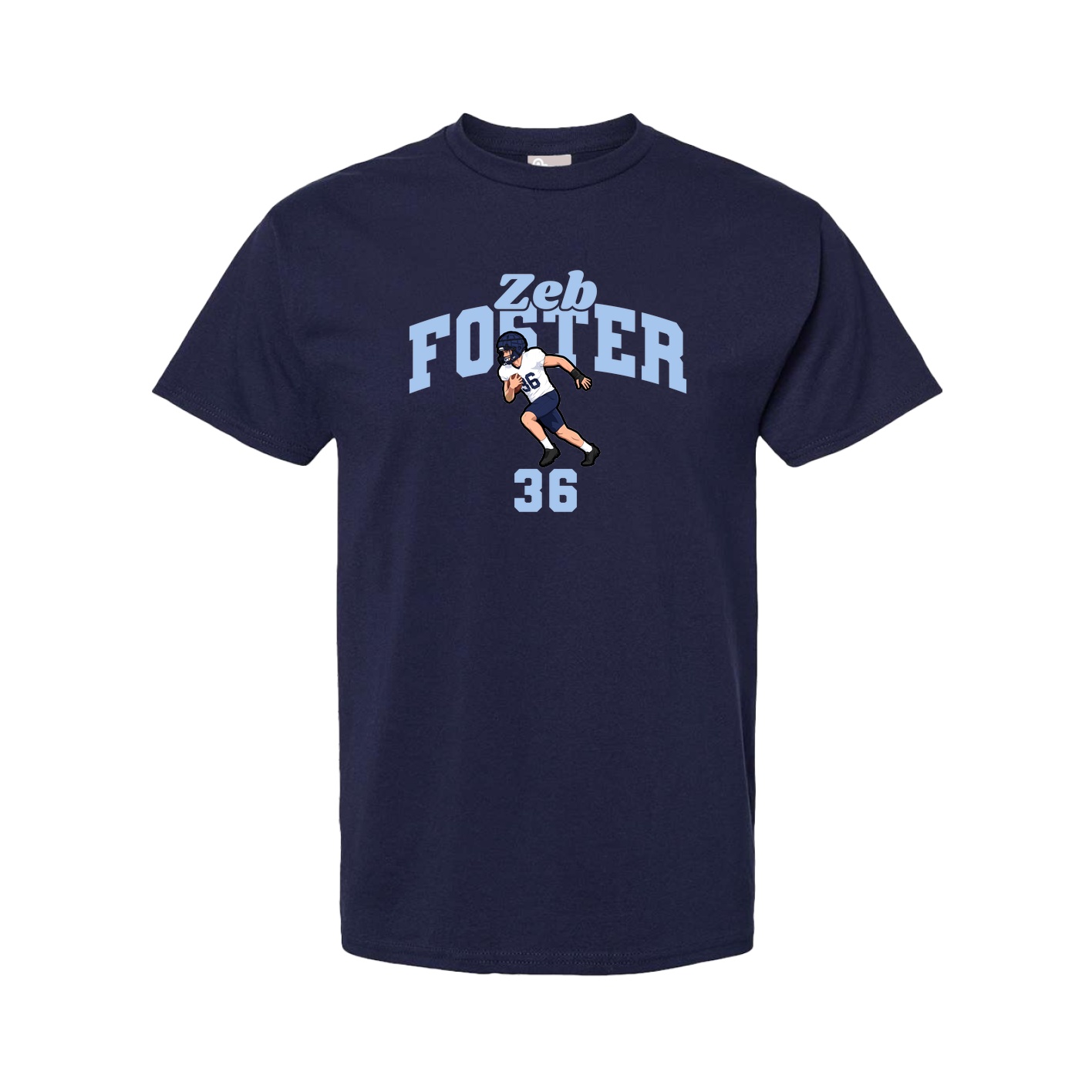 Youth Tee — Signature Arch in Navy