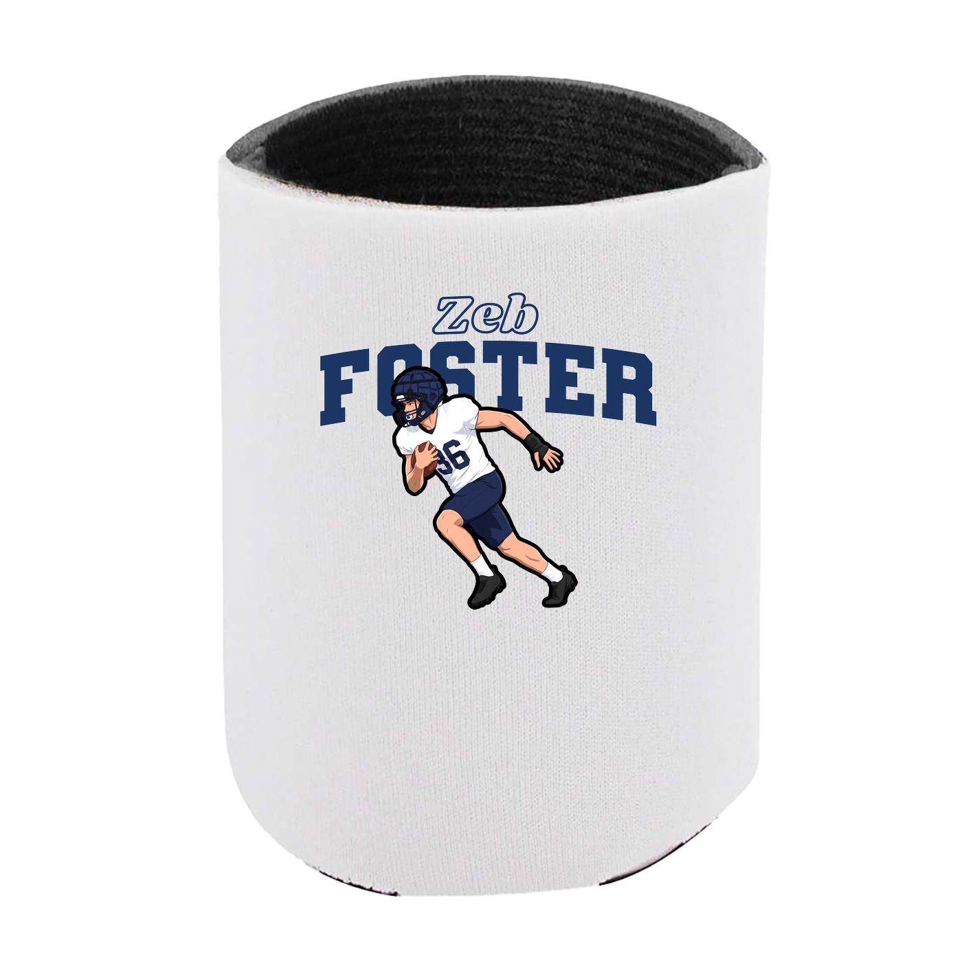 Can Holder — Name Arch in White