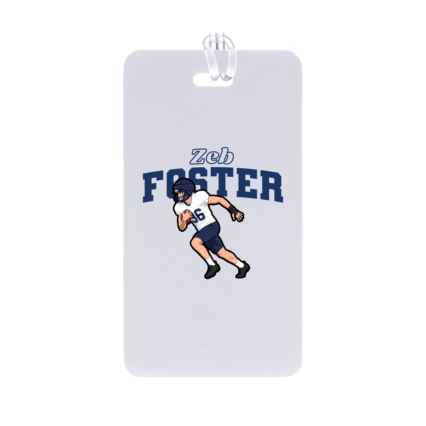Bag Tag — Name Arch in Classic