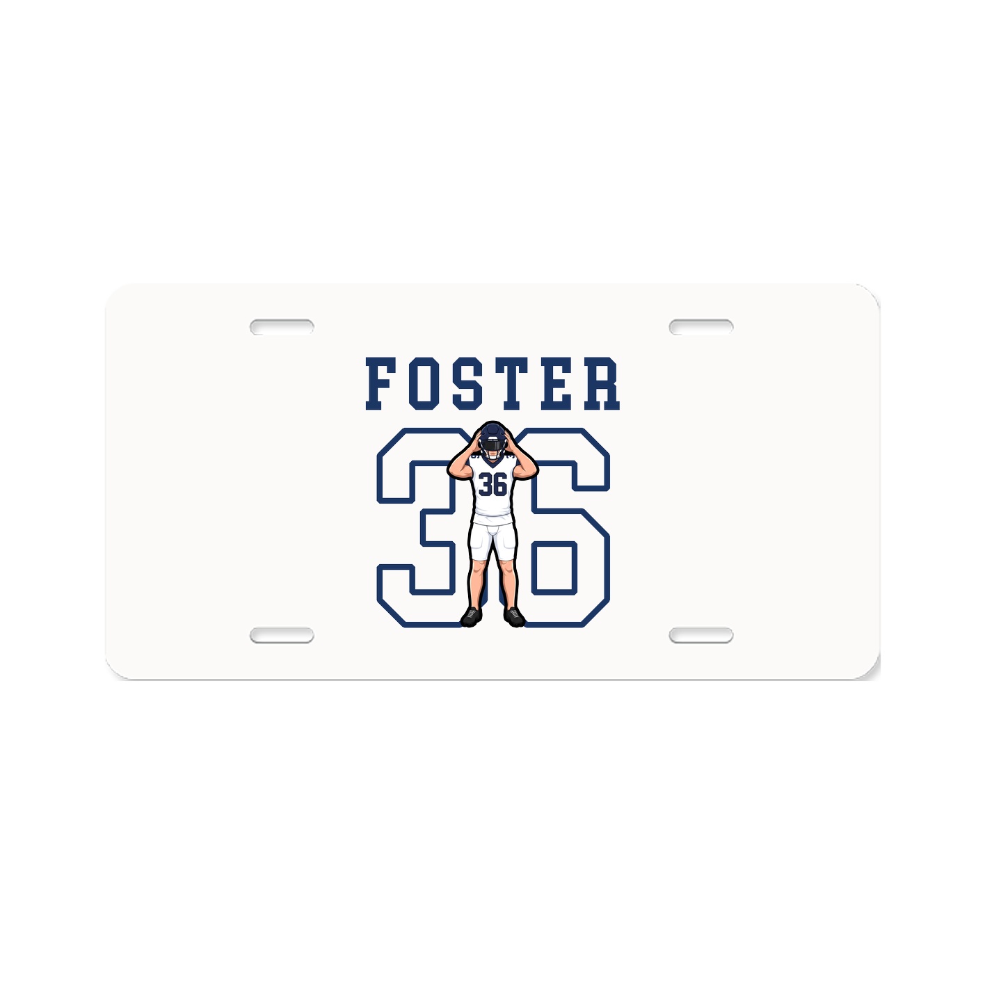 License Plate — Shirsey in Classic