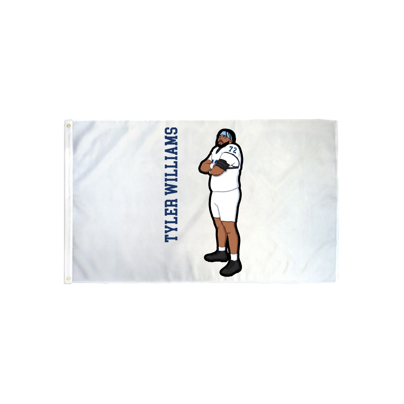 3x5 Flag — Name Vertical in Classic