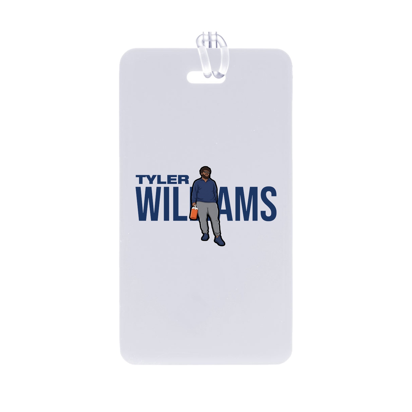 Bag Tag — Player Name in Classic