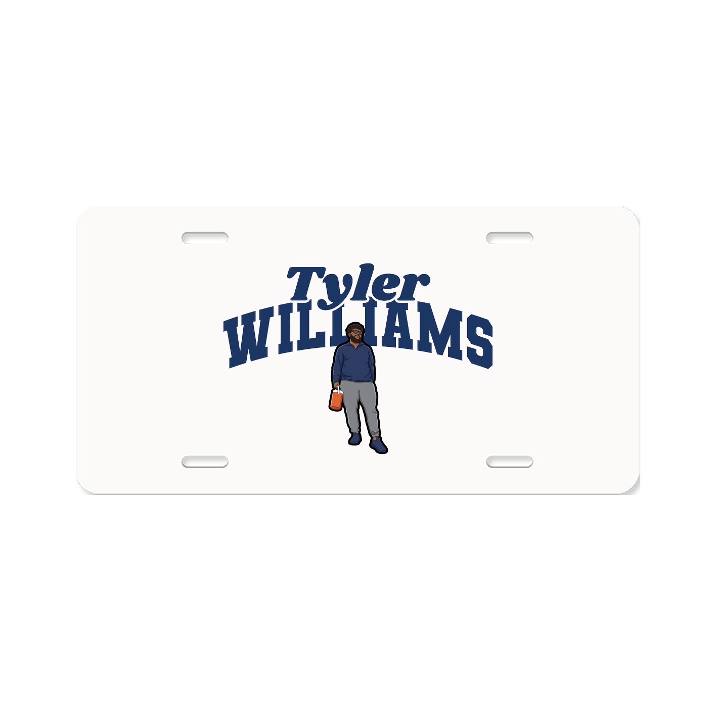 License Plate — Signature Arch in Classic