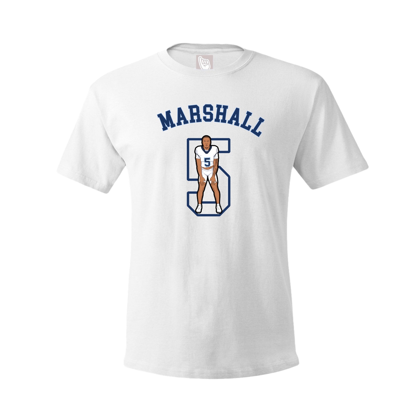 Tee — Shirsey Arch in White