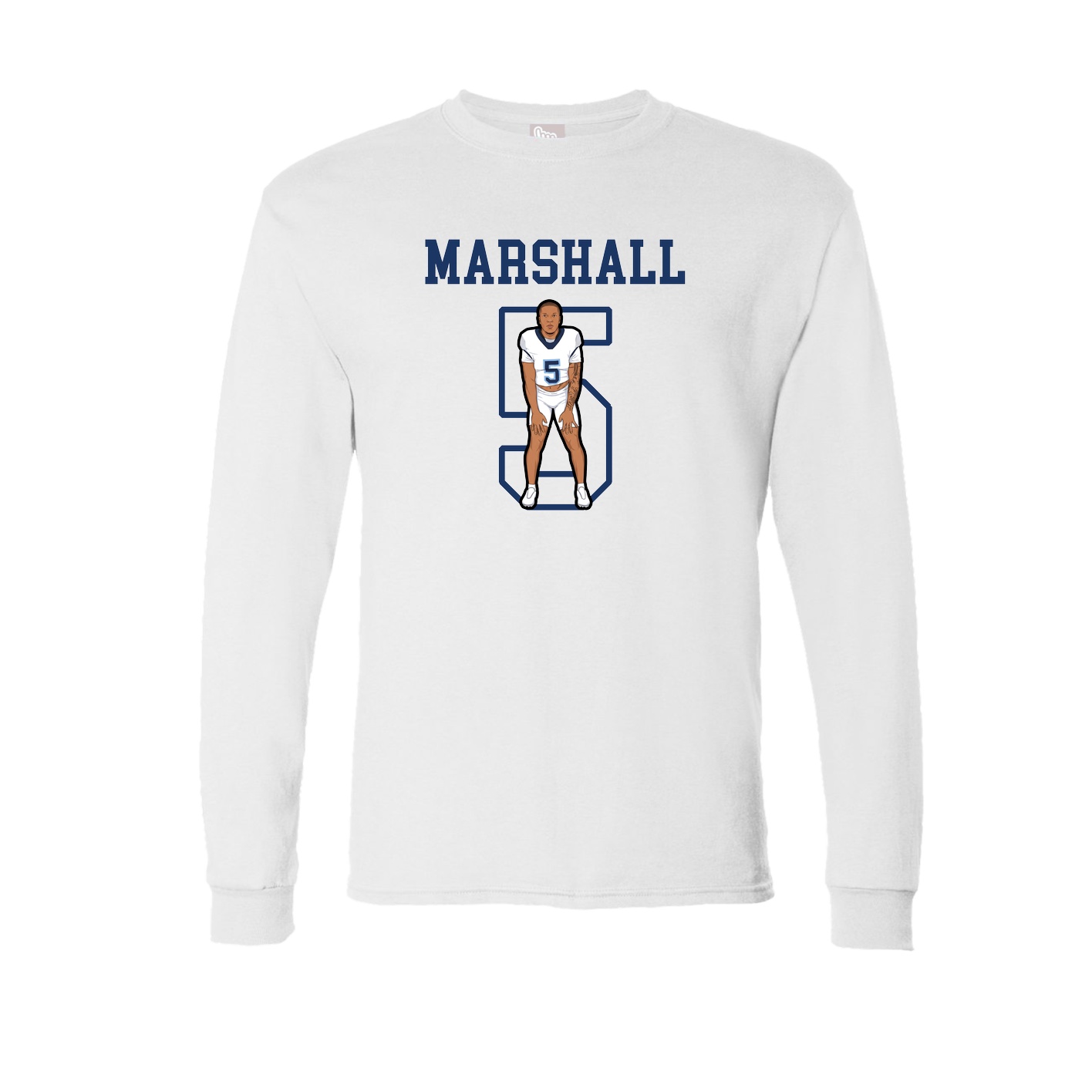 Long Sleeve Tee — Shirsey in White
