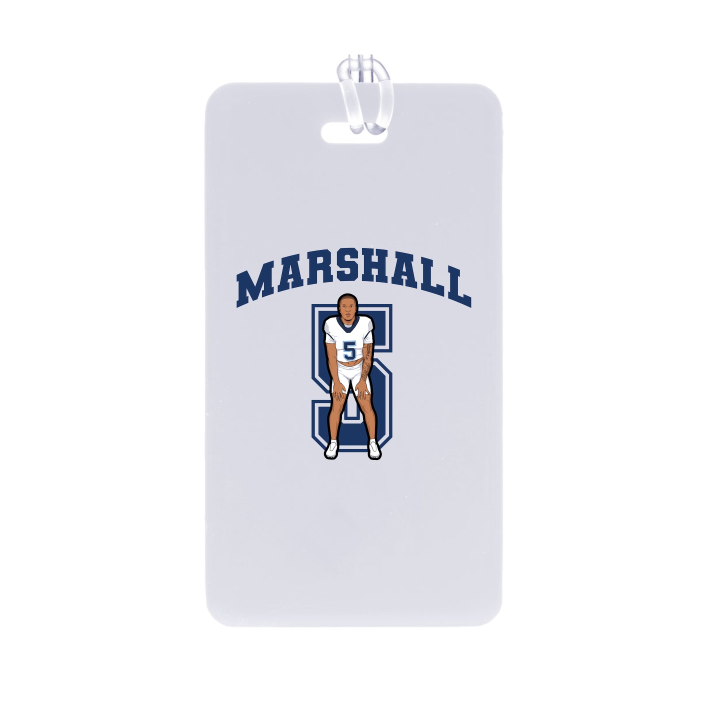 Bag Tag — Number in Classic