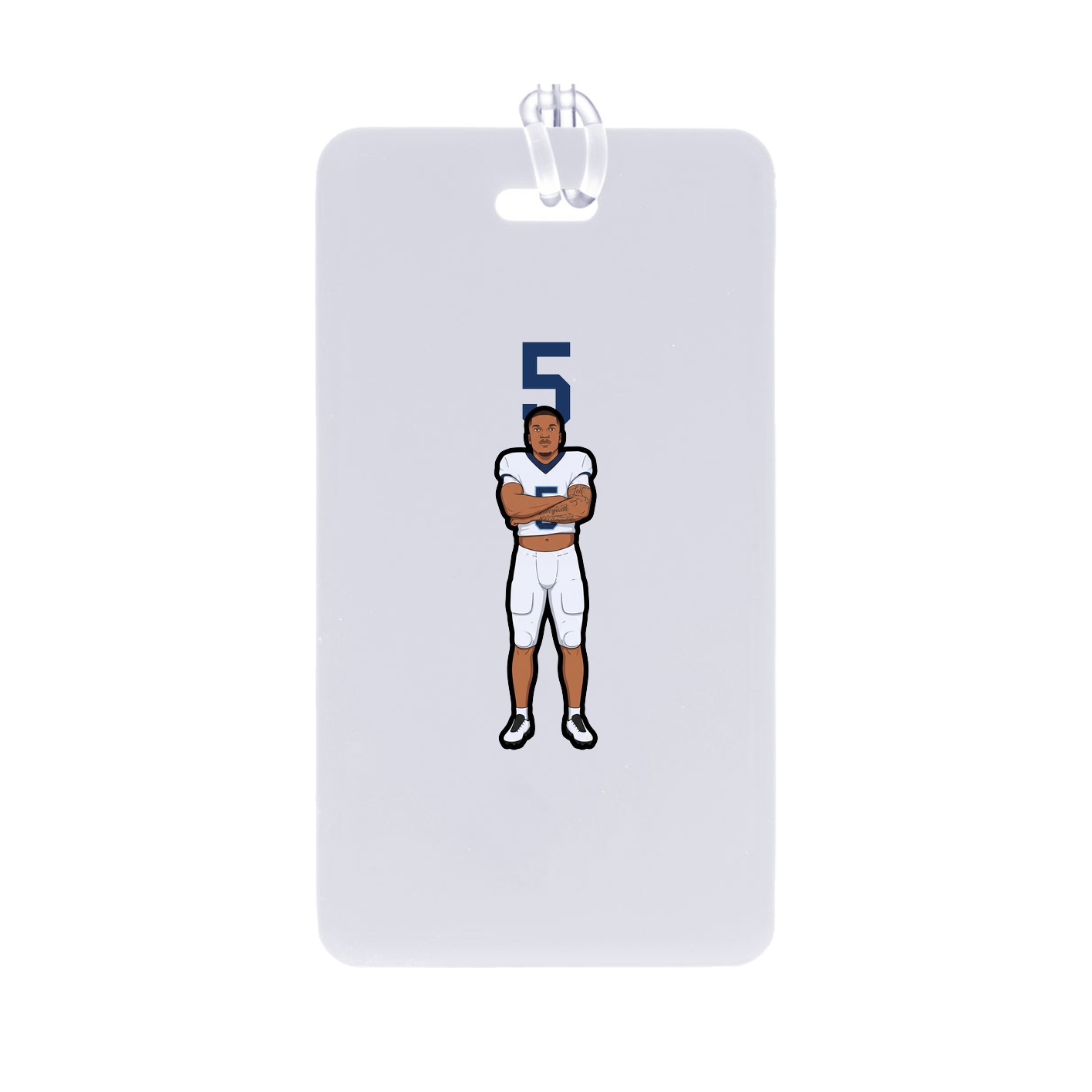 Bag Tag — Number Top in Classic