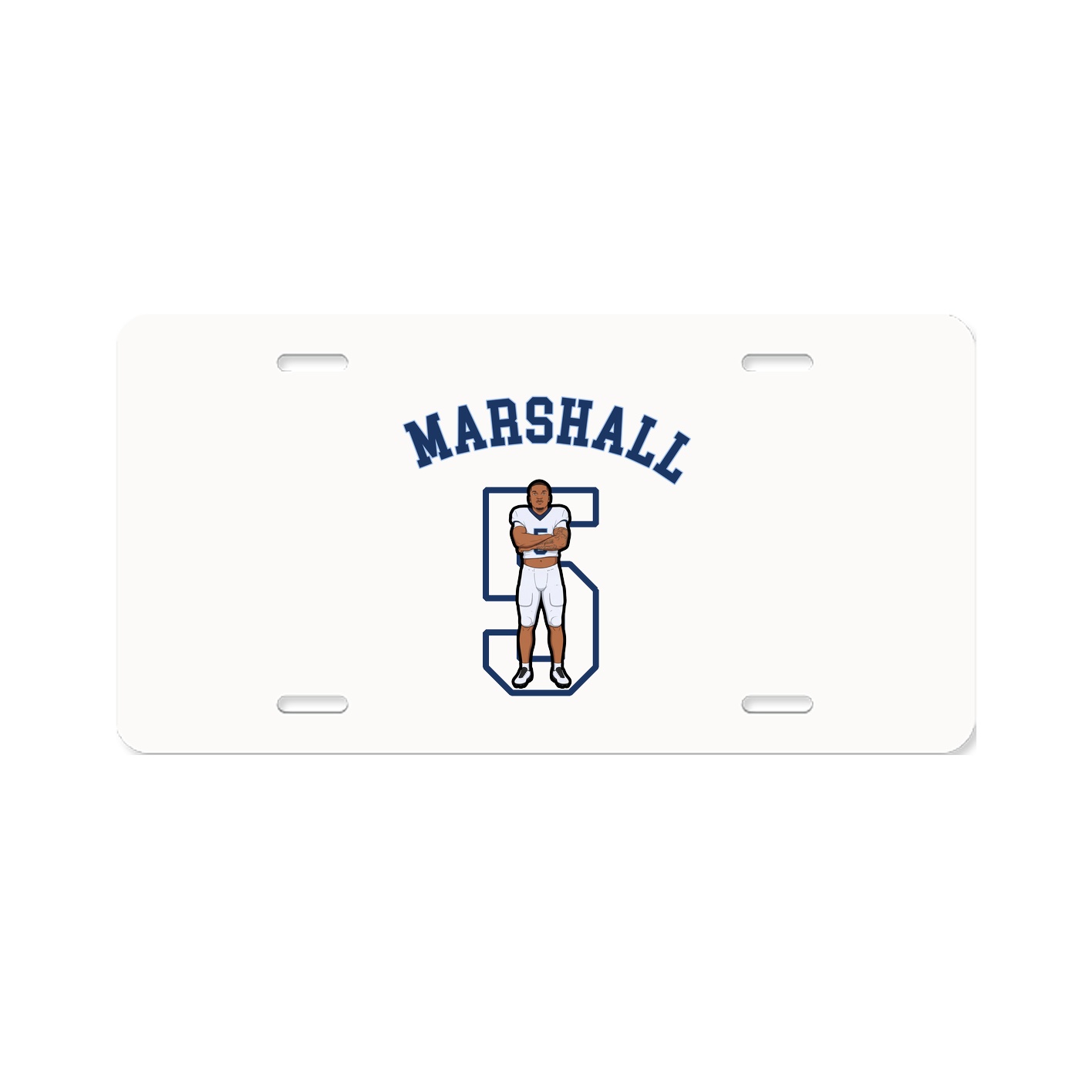 License Plate — Shirsey Arch in Classic