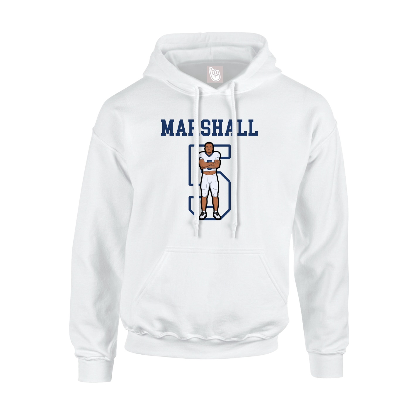Youth Hoodie — Shirsey in White