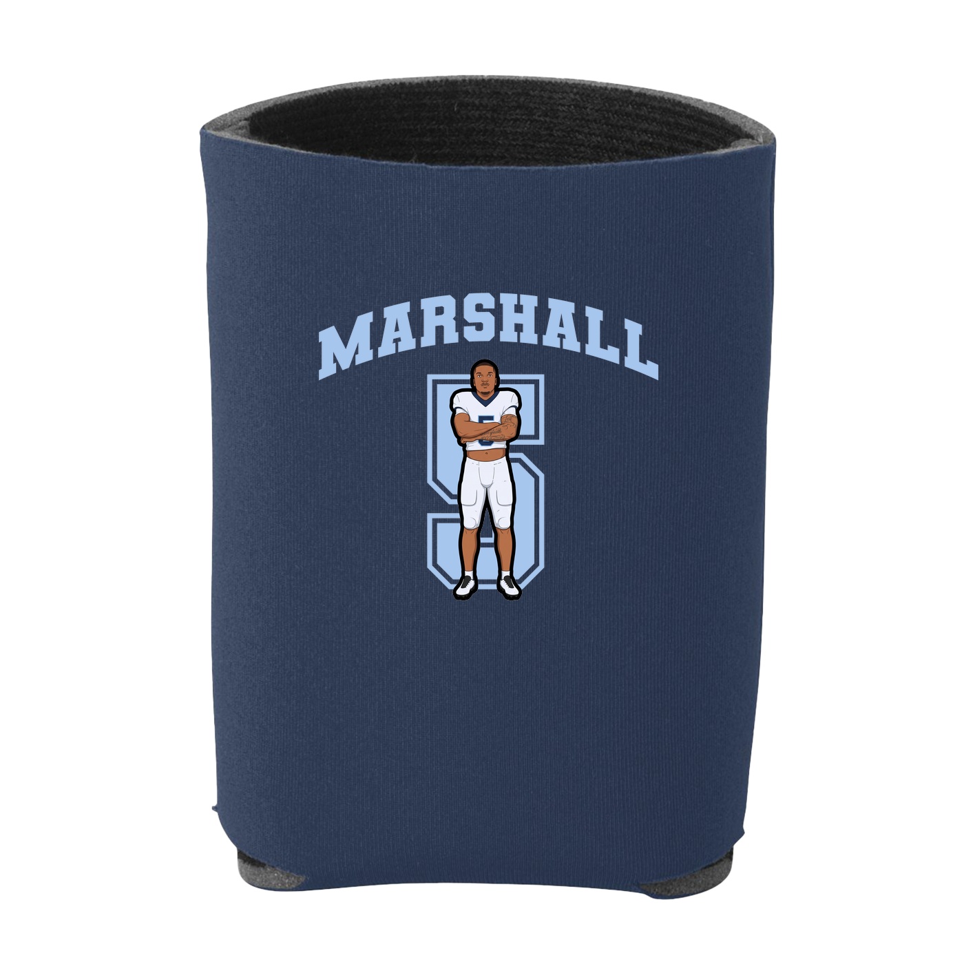 Can Holder — Number in Navy