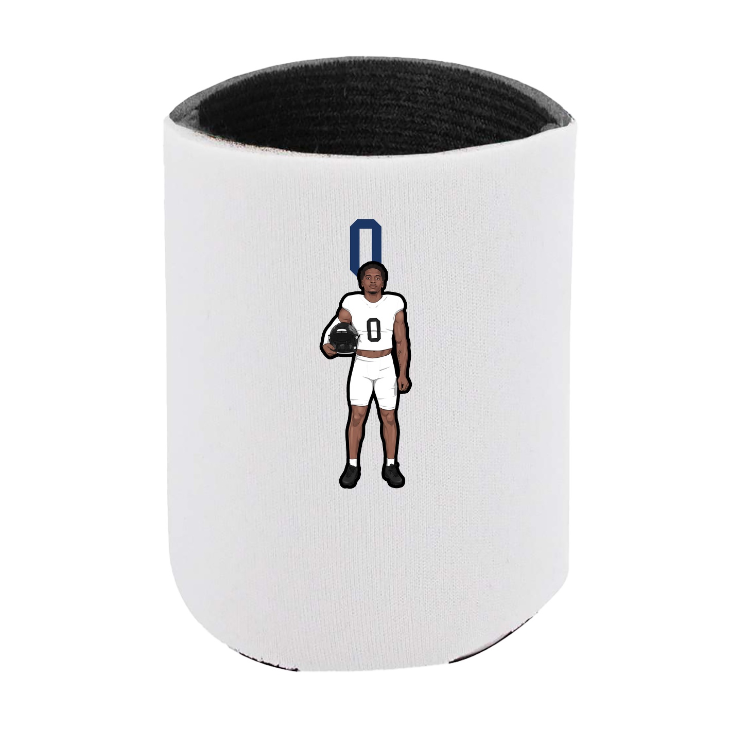 Can Holder — Number Top in White