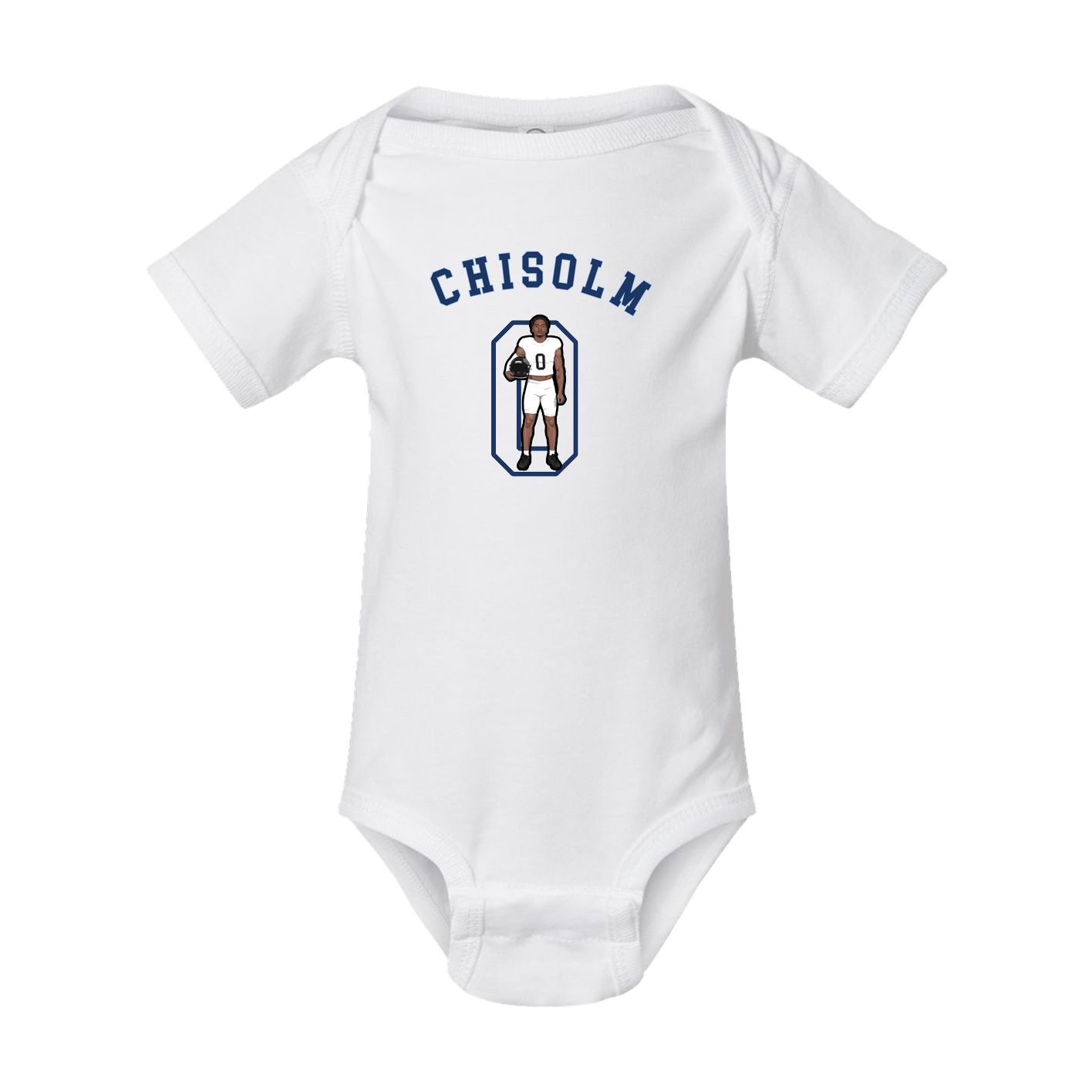 Baby Onesie — Shirsey Arch in White