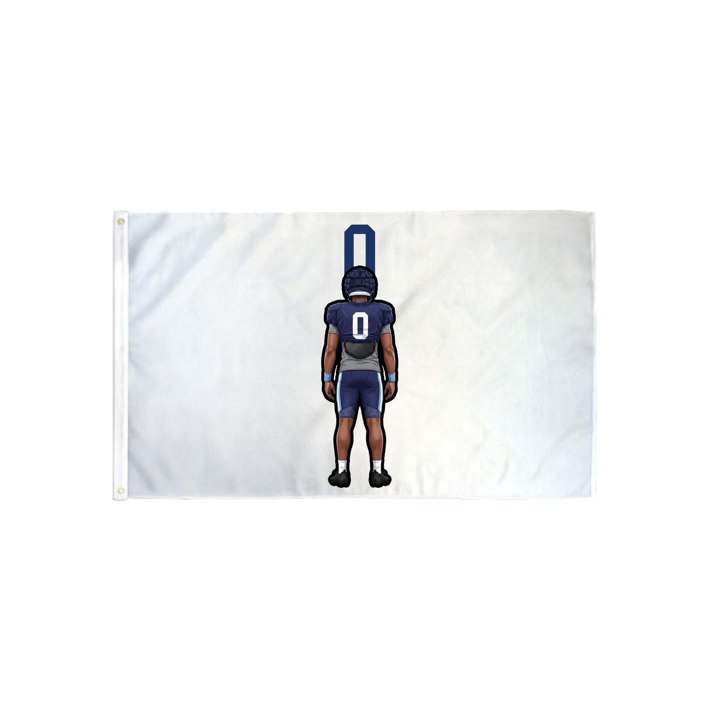 3x5 Flag — Number Top in Classic