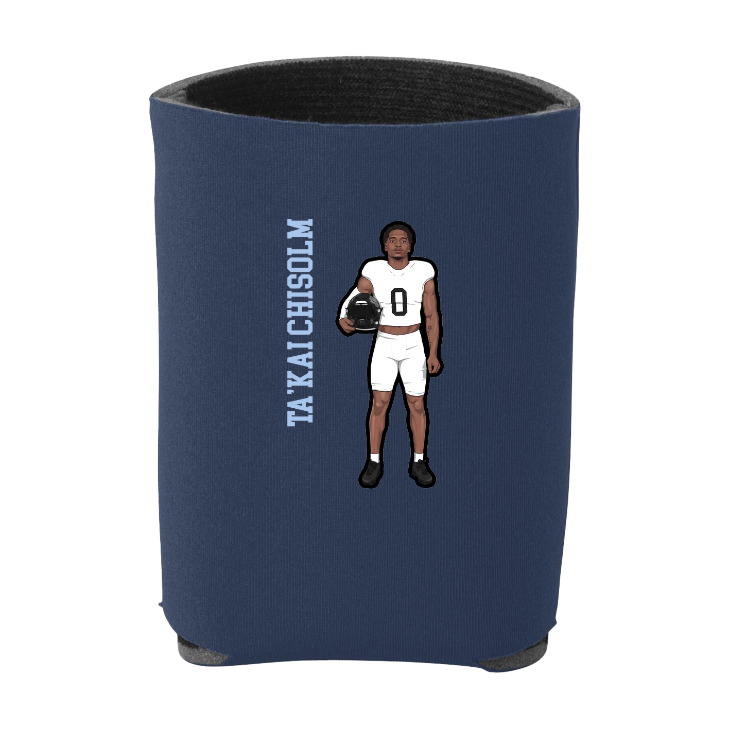 Can Holder — Name Vertical in Navy