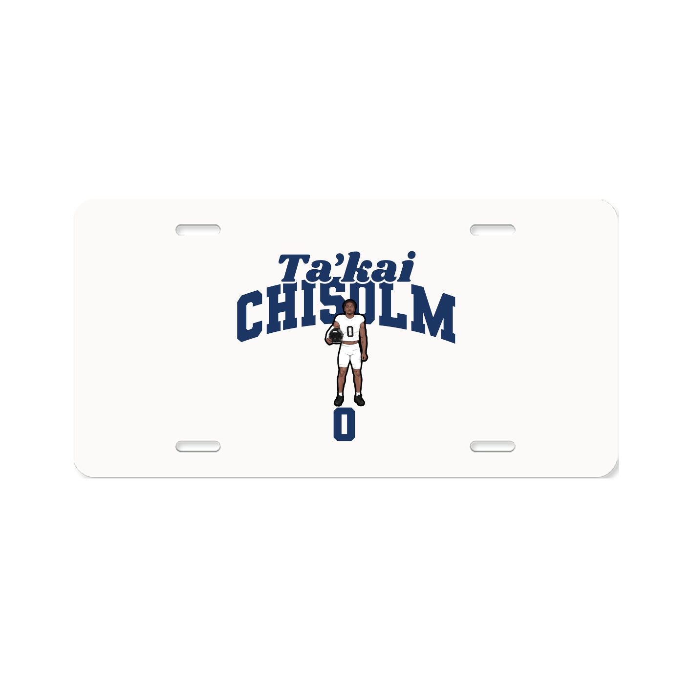 License Plate — Signature Arch in Classic
