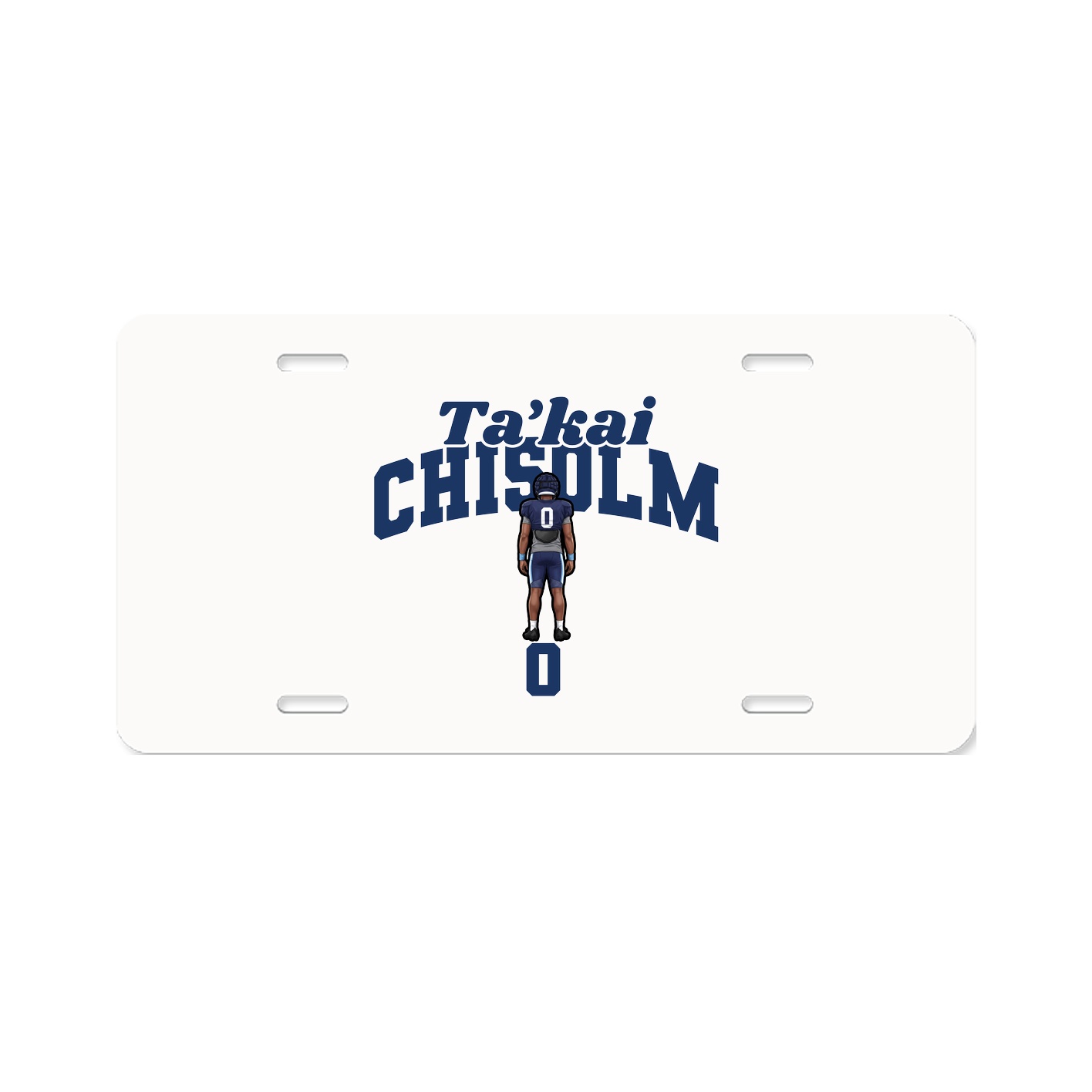 License Plate — Signature Arch in Classic