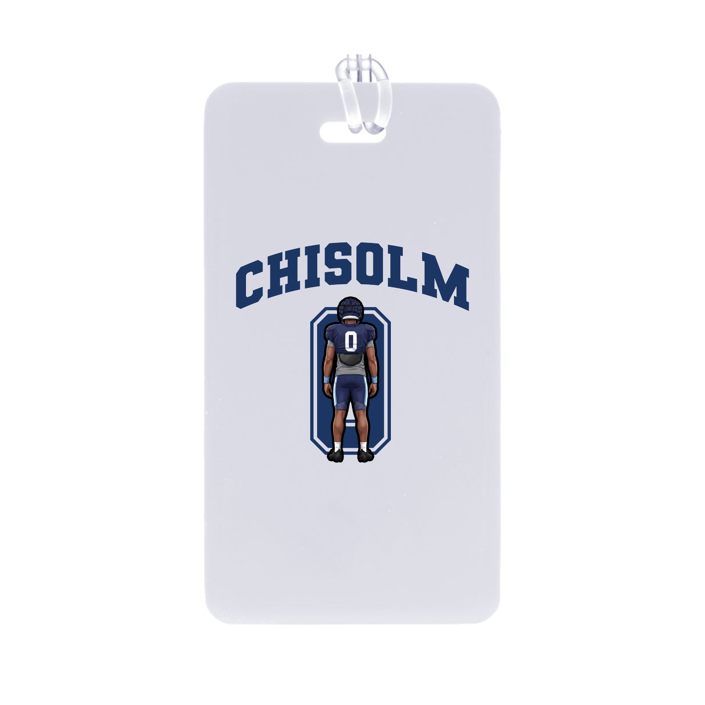 Bag Tag — Number in Classic