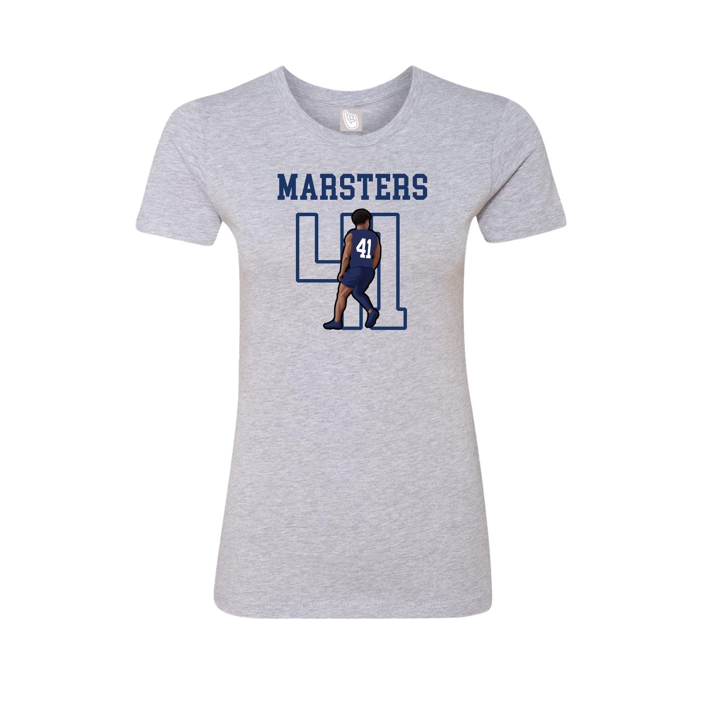 Fitted Women's Tee — Shirsey in Grey