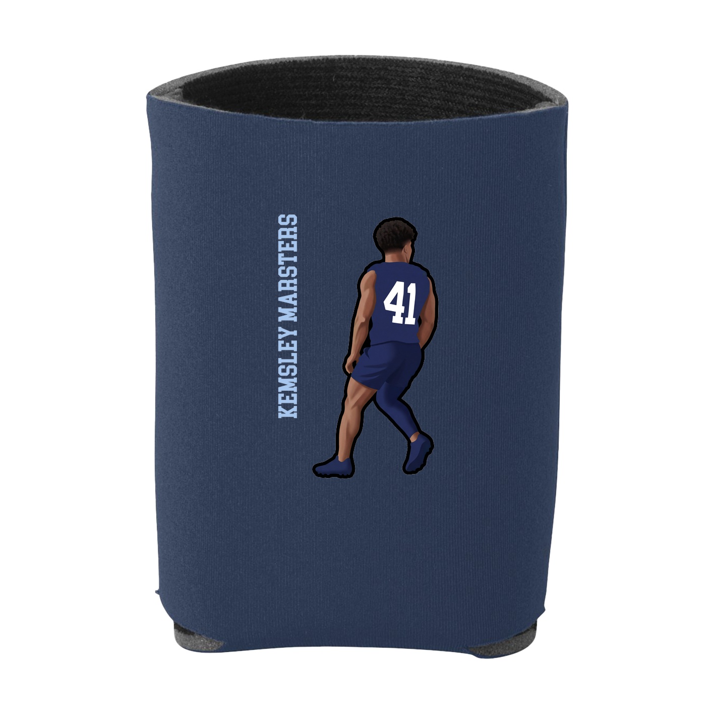 Can Holder — Name Vertical in Navy