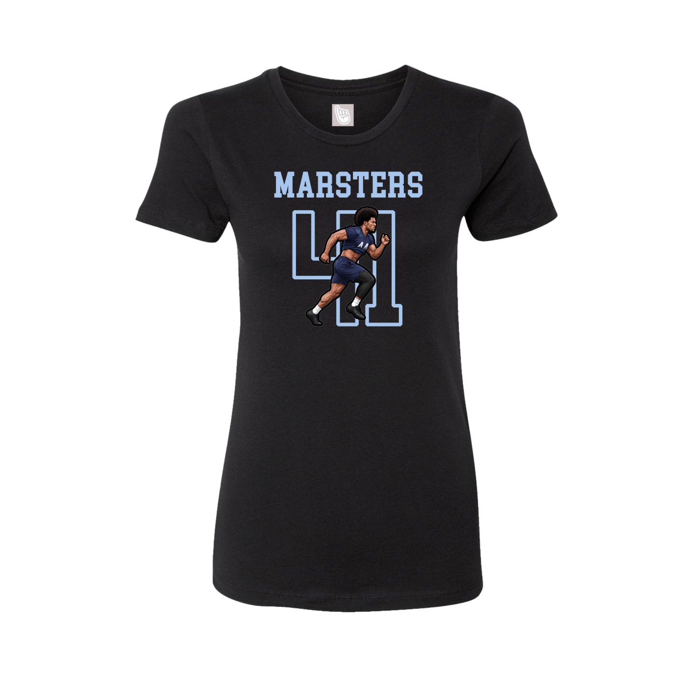 Fitted Women's Tee — Shirsey in Black