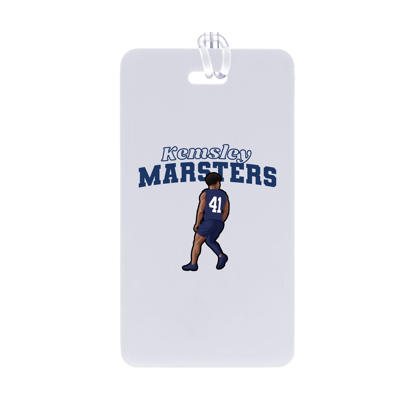 Bag Tag — Name Arch in Classic