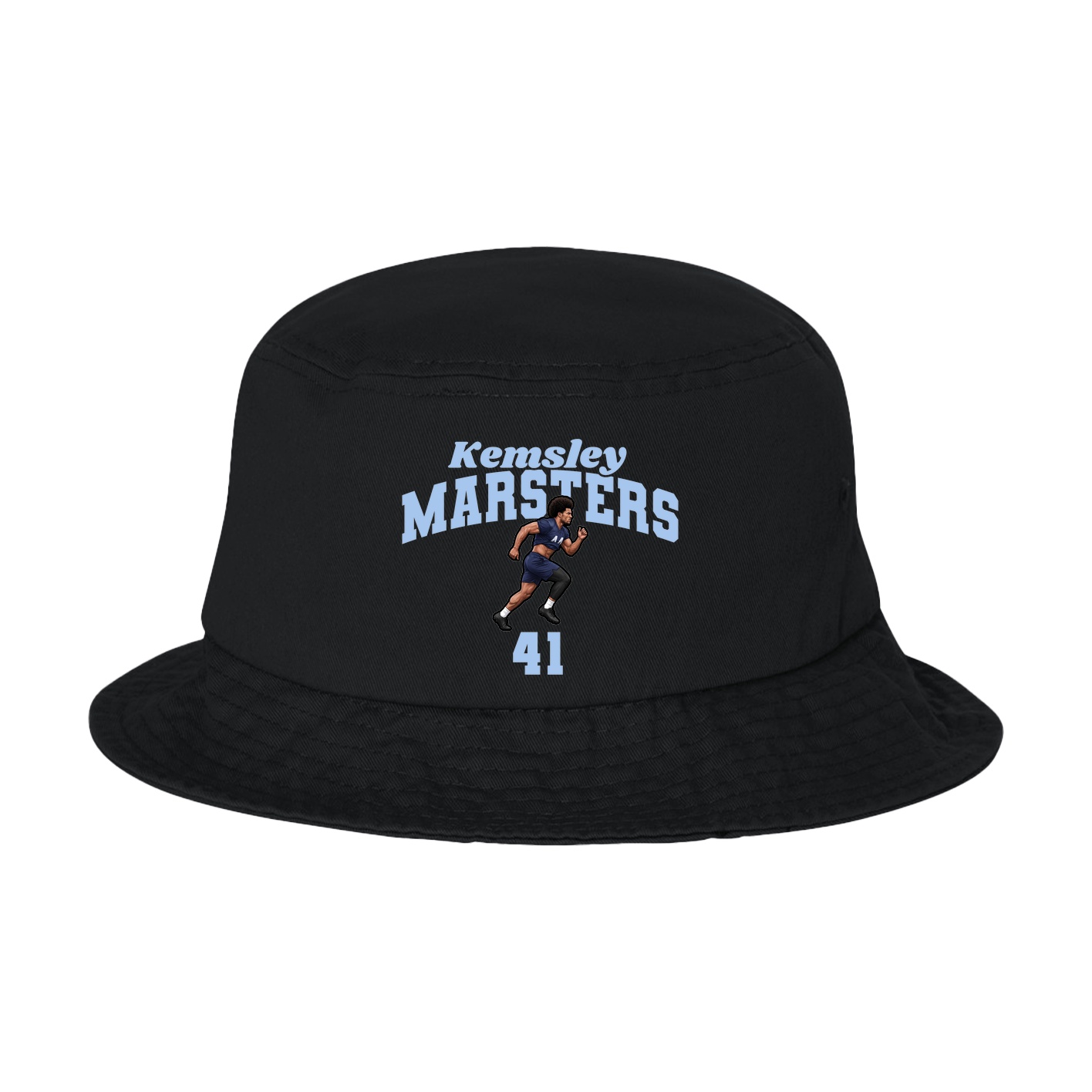 Bucket Cap — Signature Arch in Black