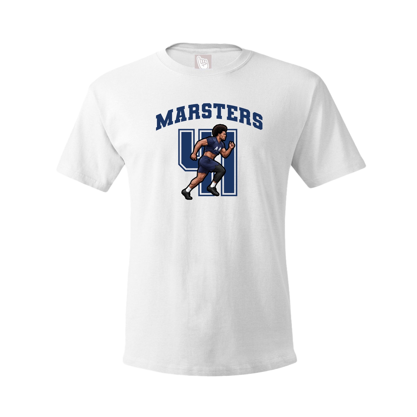 Tee — Number in White