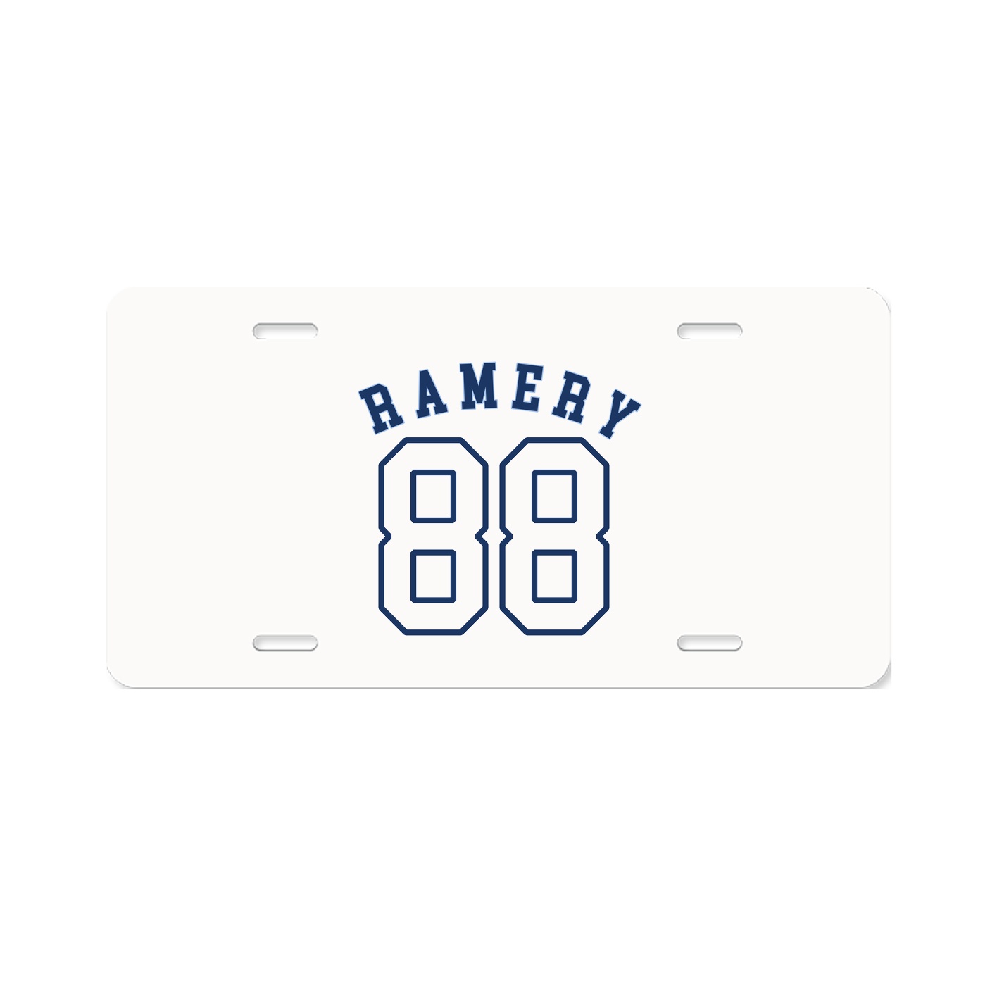 License Plate — Shirsey Arch in Classic