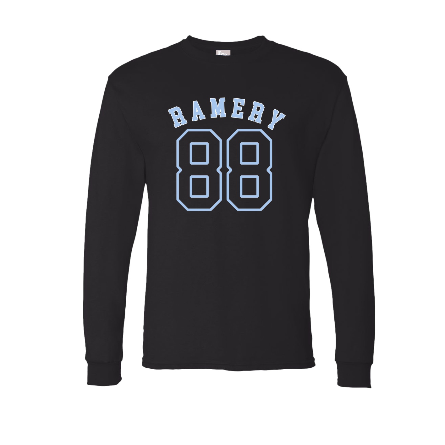 Long Sleeve Tee — Shirsey Arch in Black