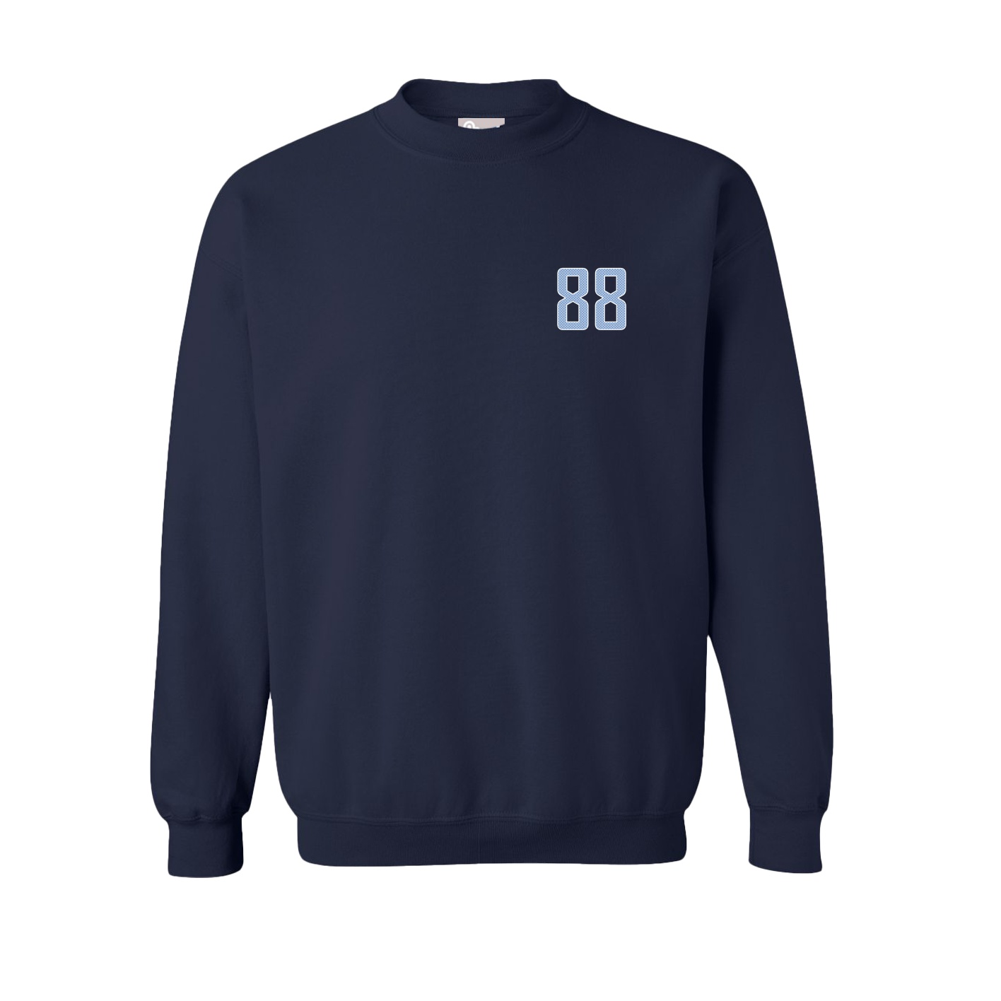Fleece Crew — Front Shirsy in Navy