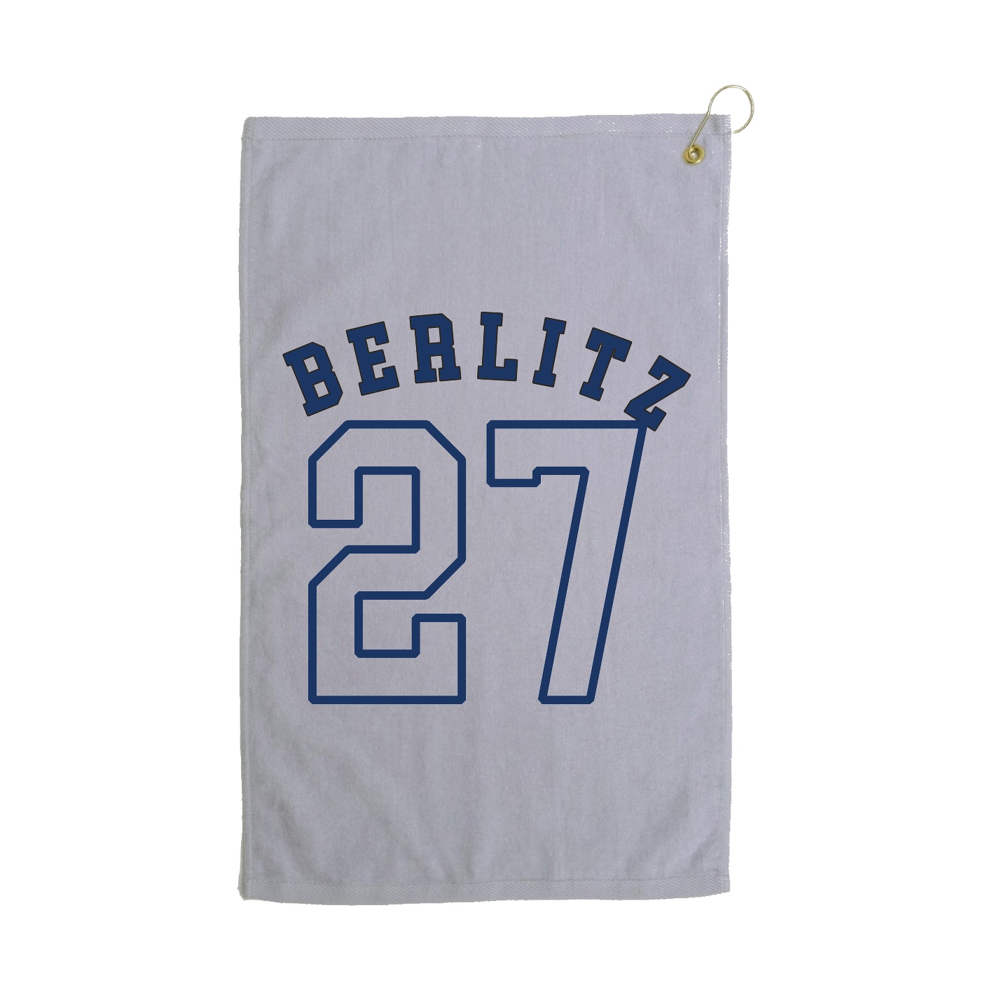 Golf Towel — Shirsey Arch in Grey