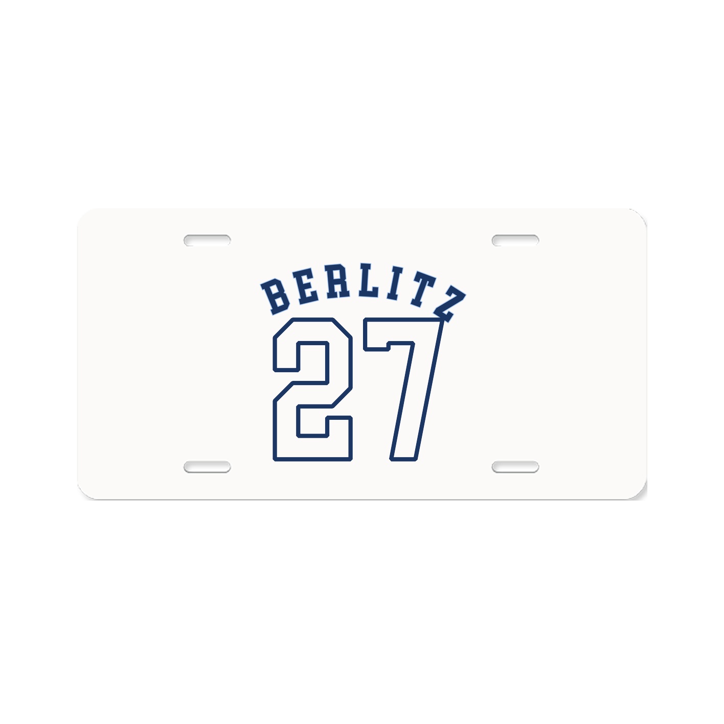 License Plate — Shirsey Arch in Classic