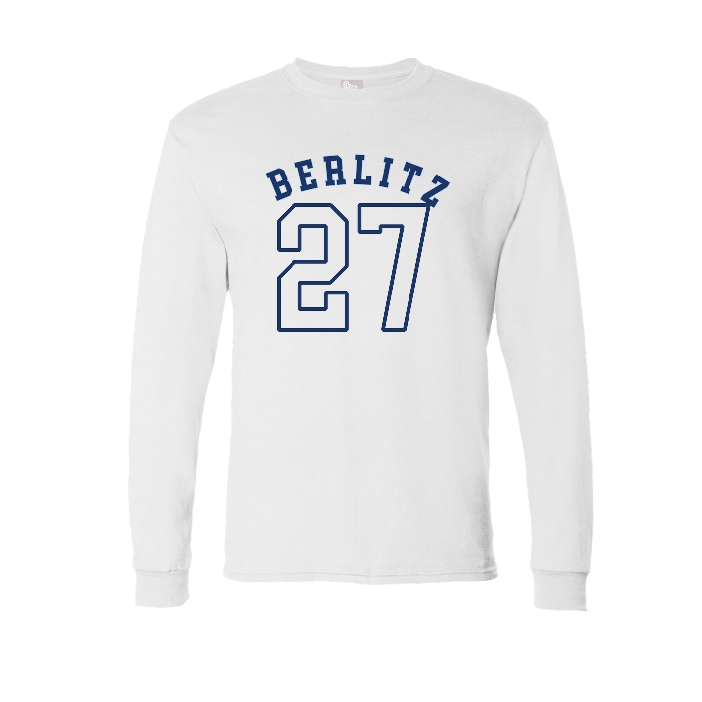 Long Sleeve Tee — Shirsey Arch in White