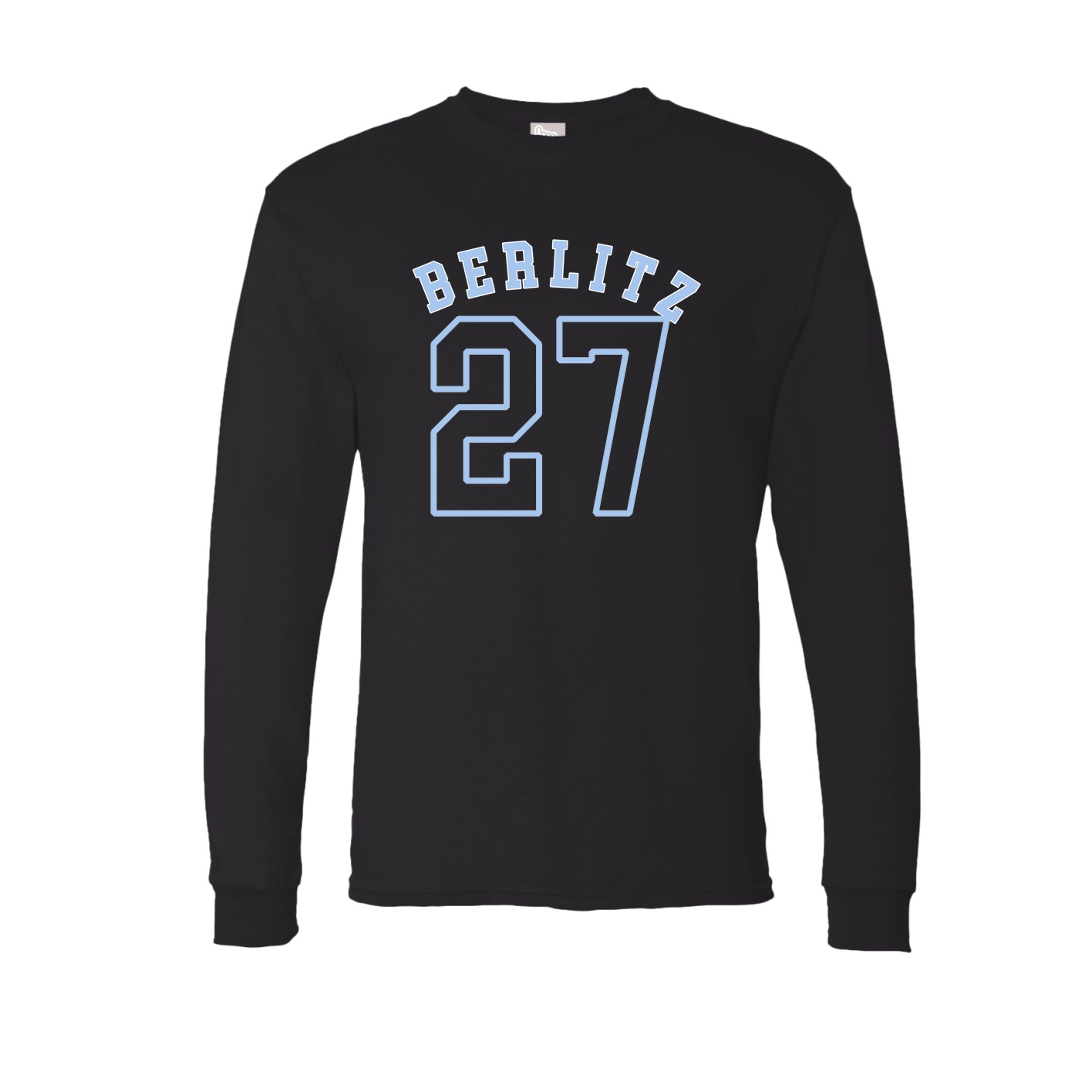 Long Sleeve Tee — Shirsey Arch in Black