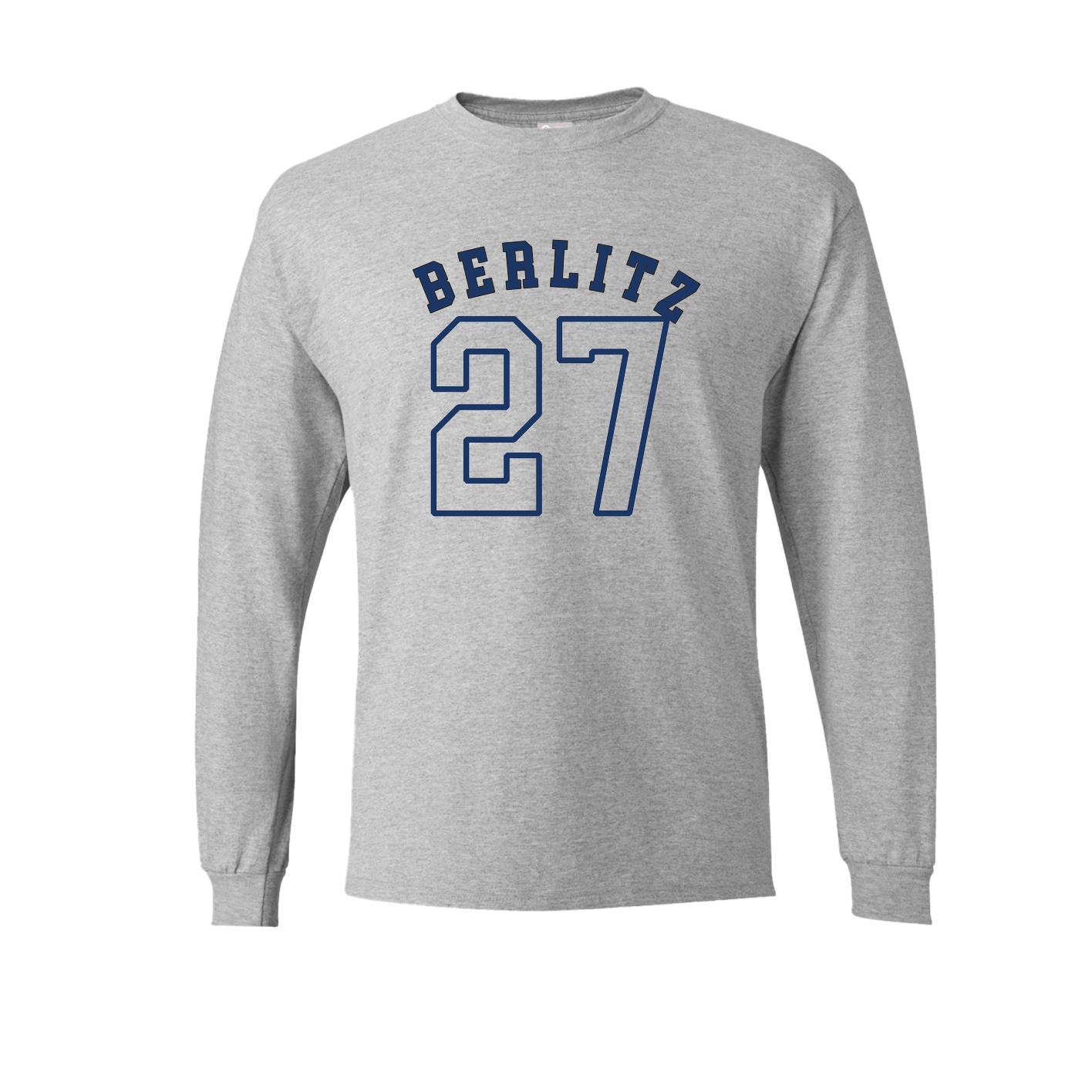 Long Sleeve Tee — Shirsey Arch in Grey