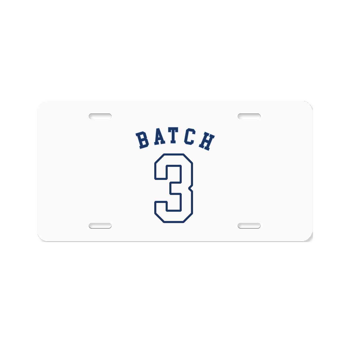 License Plate — Shirsey Arch in Classic