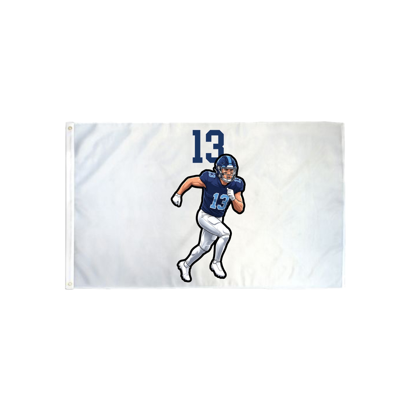 3x5 Flag — Number Top in Classic