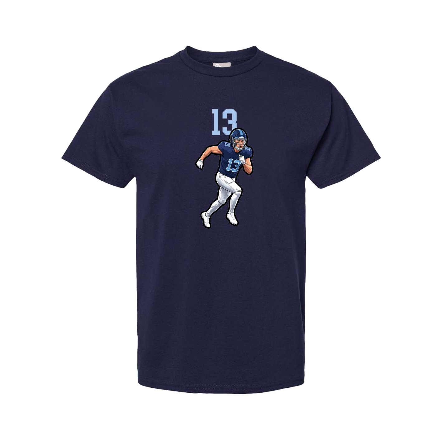 Tee — Number Top in Navy