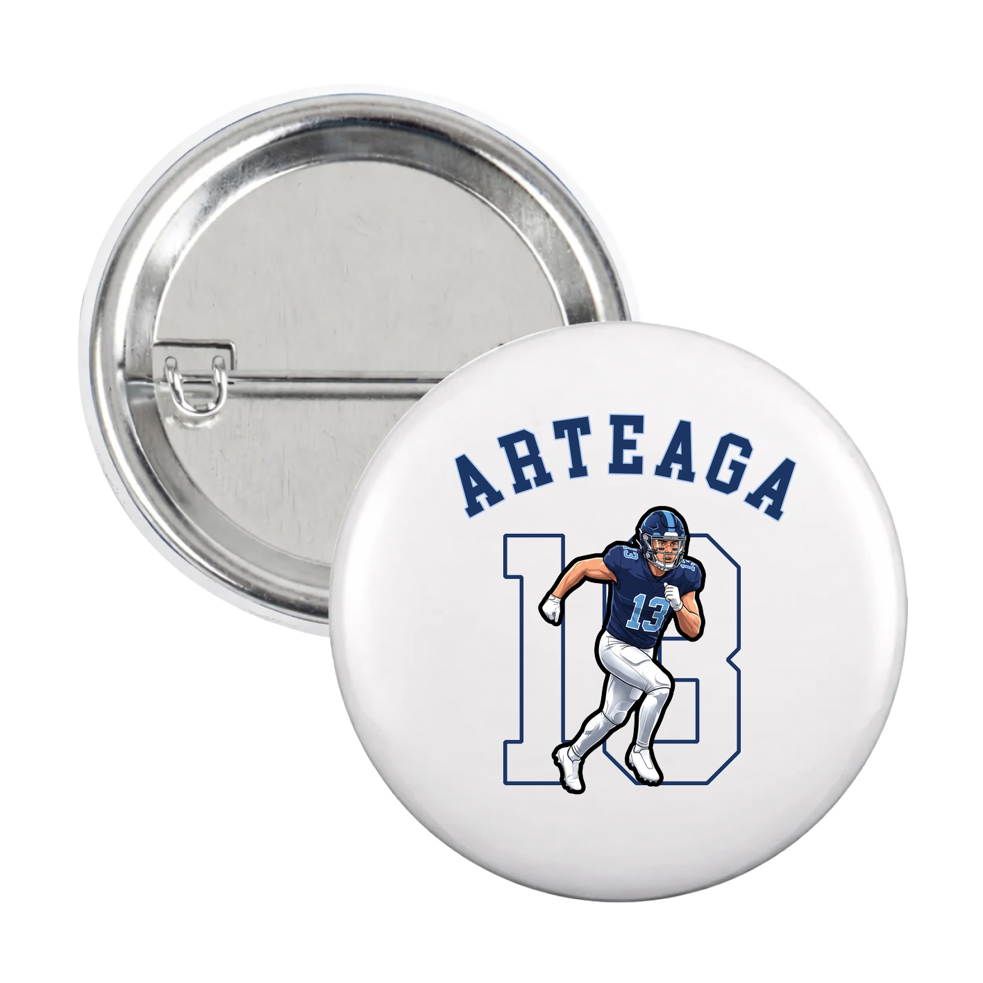 Game Day Button — Shirsey Arch in White