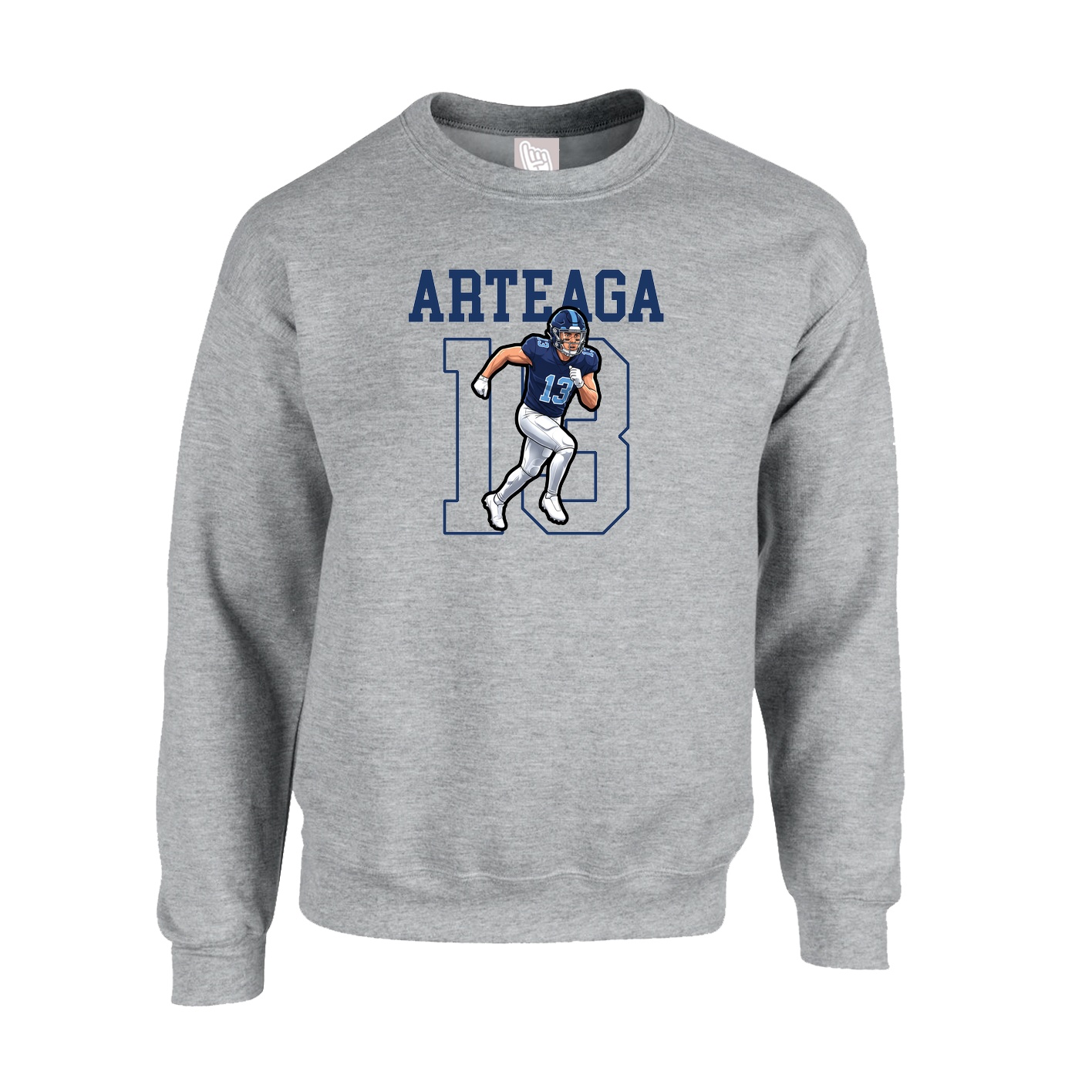 Fleece Crew — Shirsey in Grey