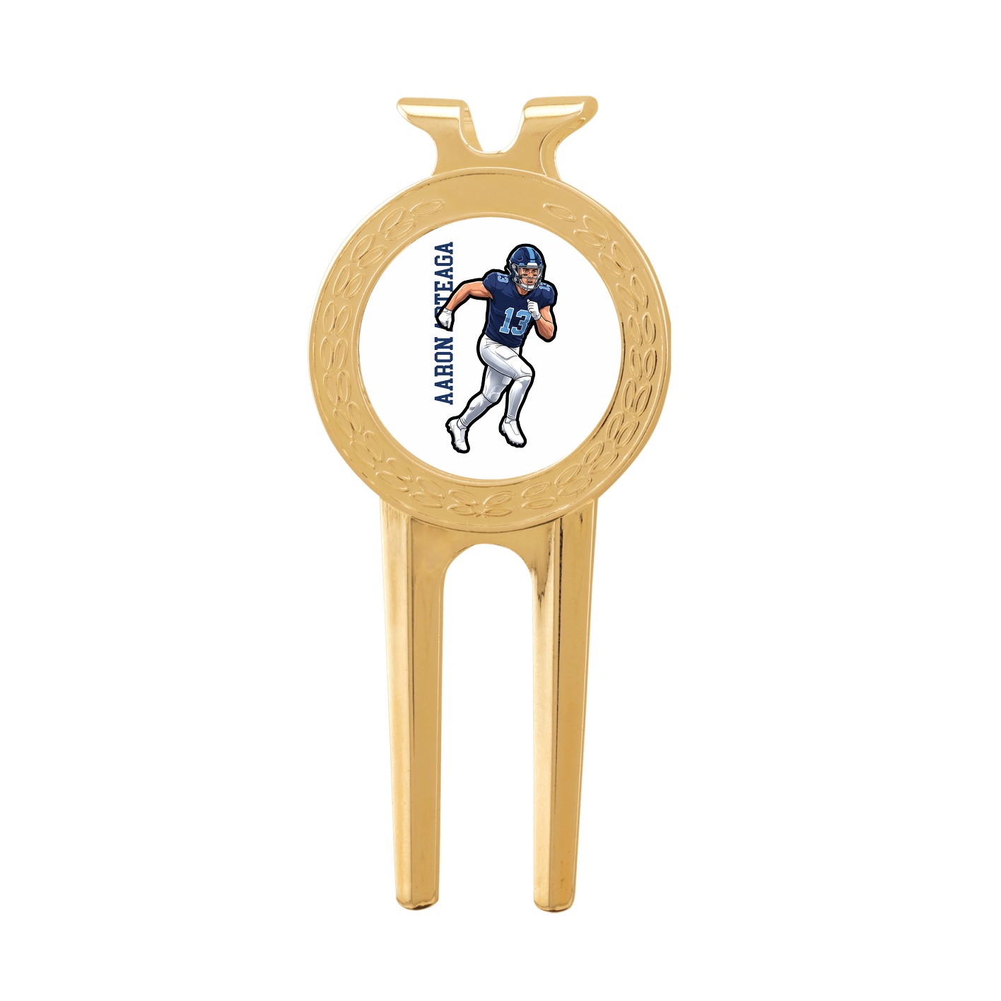 Divot Tool with Ball Marker — Name Vertical in Classic