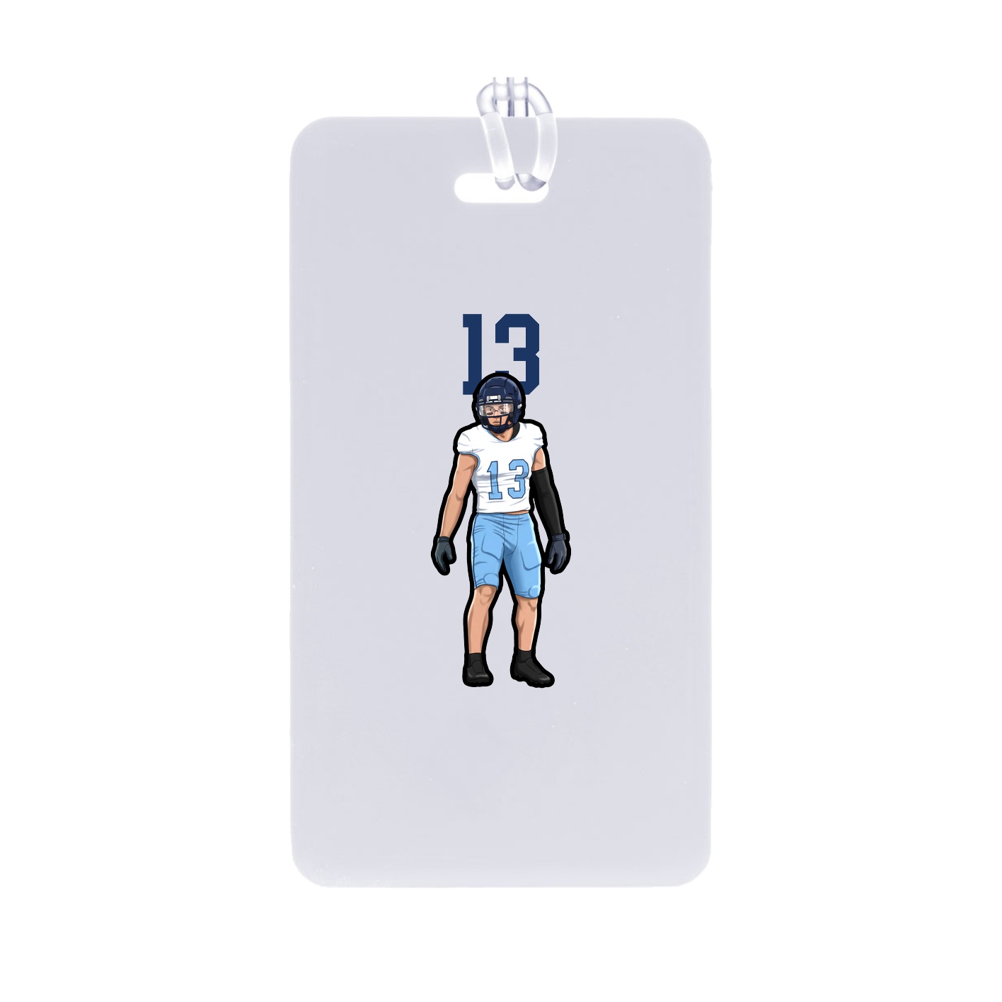 Bag Tag — Number Top in Classic