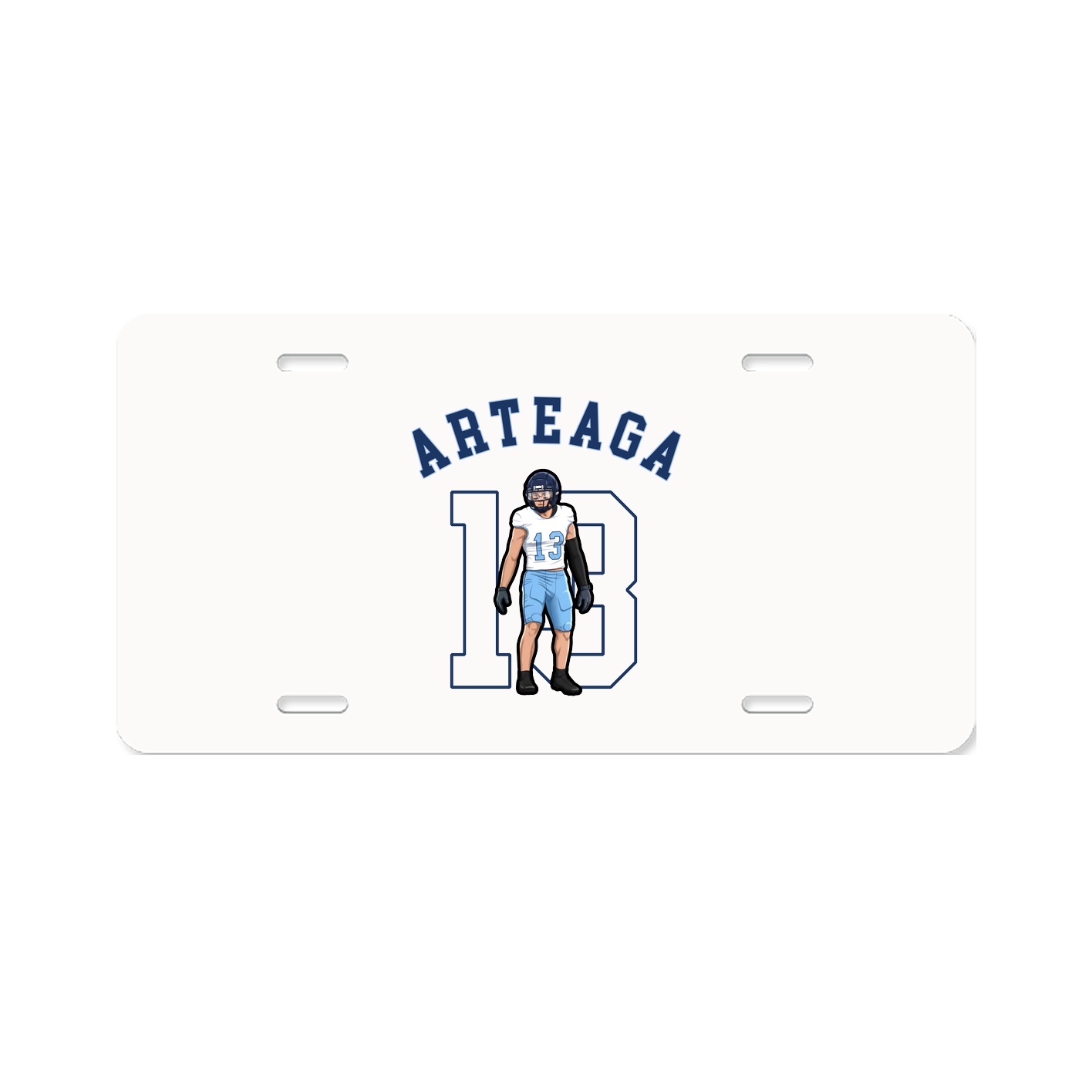 License Plate — Shirsey Arch in Classic