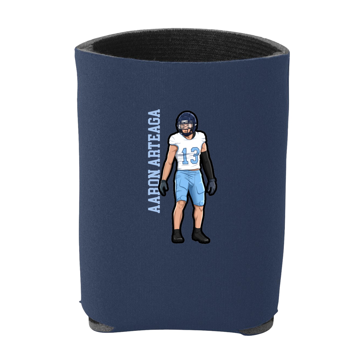 Can Holder — Name Vertical in Navy