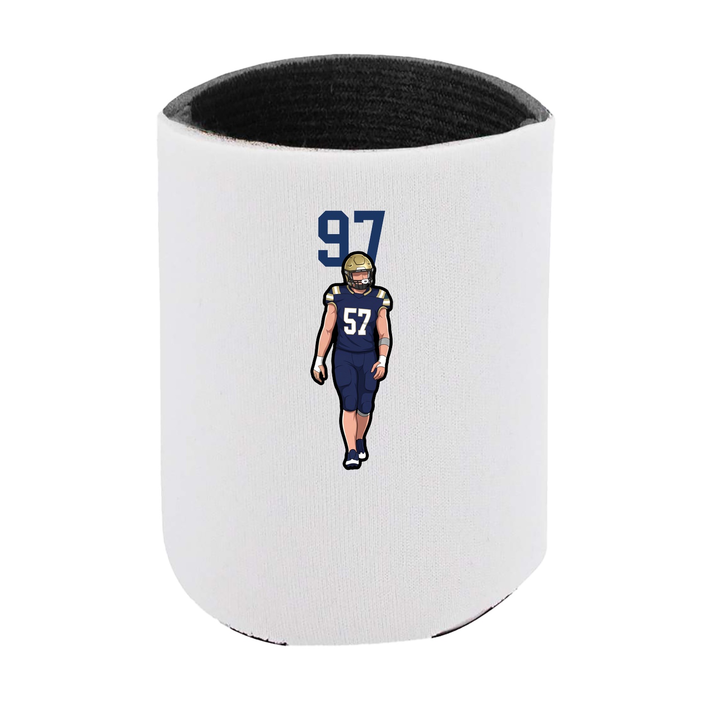 Can Holder — Number Top in White