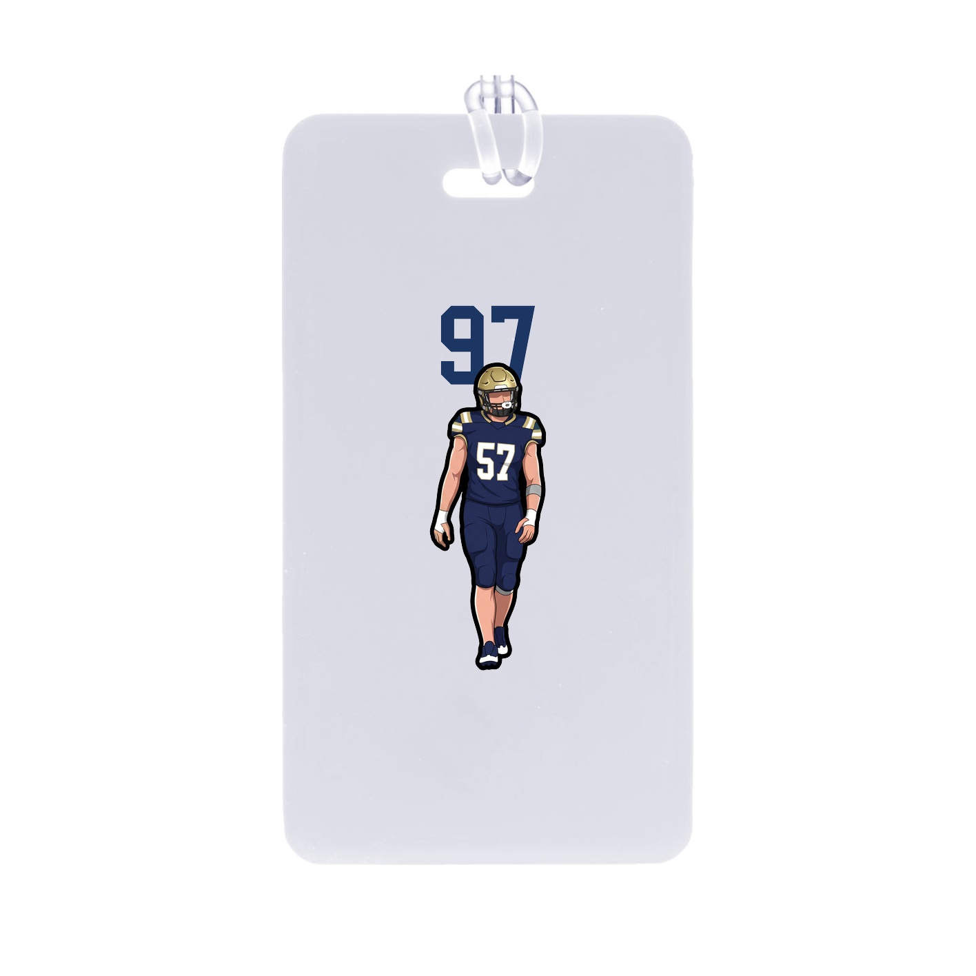 Bag Tag — Number Top in Classic