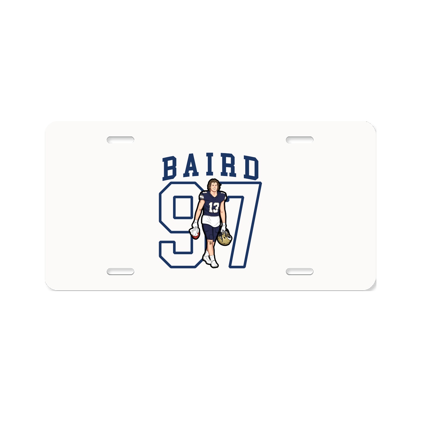 License Plate — Shirsey in Classic