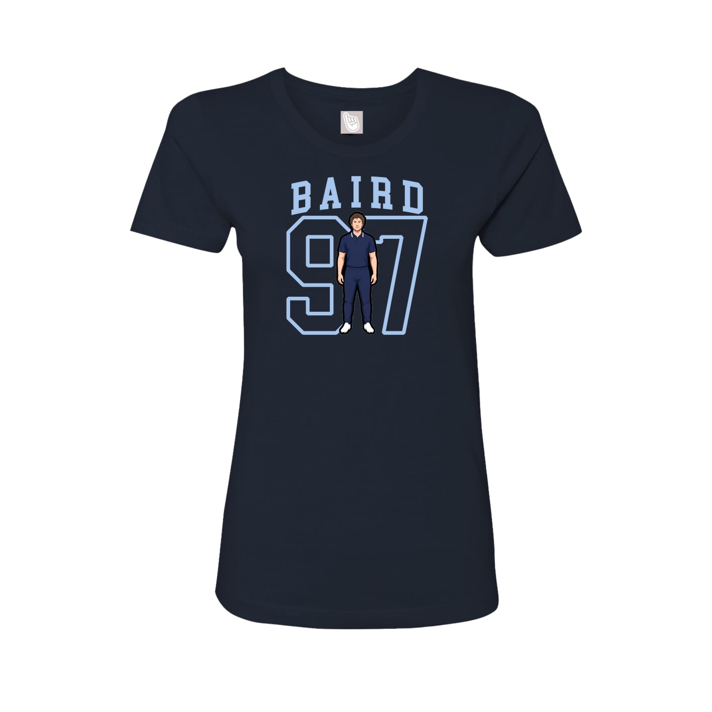 Fitted Women's Tee — Shirsey in Navy